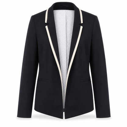 Wallis Women's Black Blazer, Size 12, Lined Notch Lapel