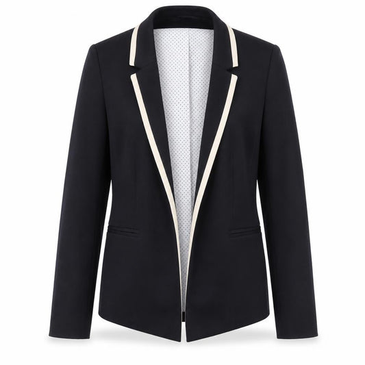 Wallis Women's Black Blazer, Size 12, Lined Notch Lapel