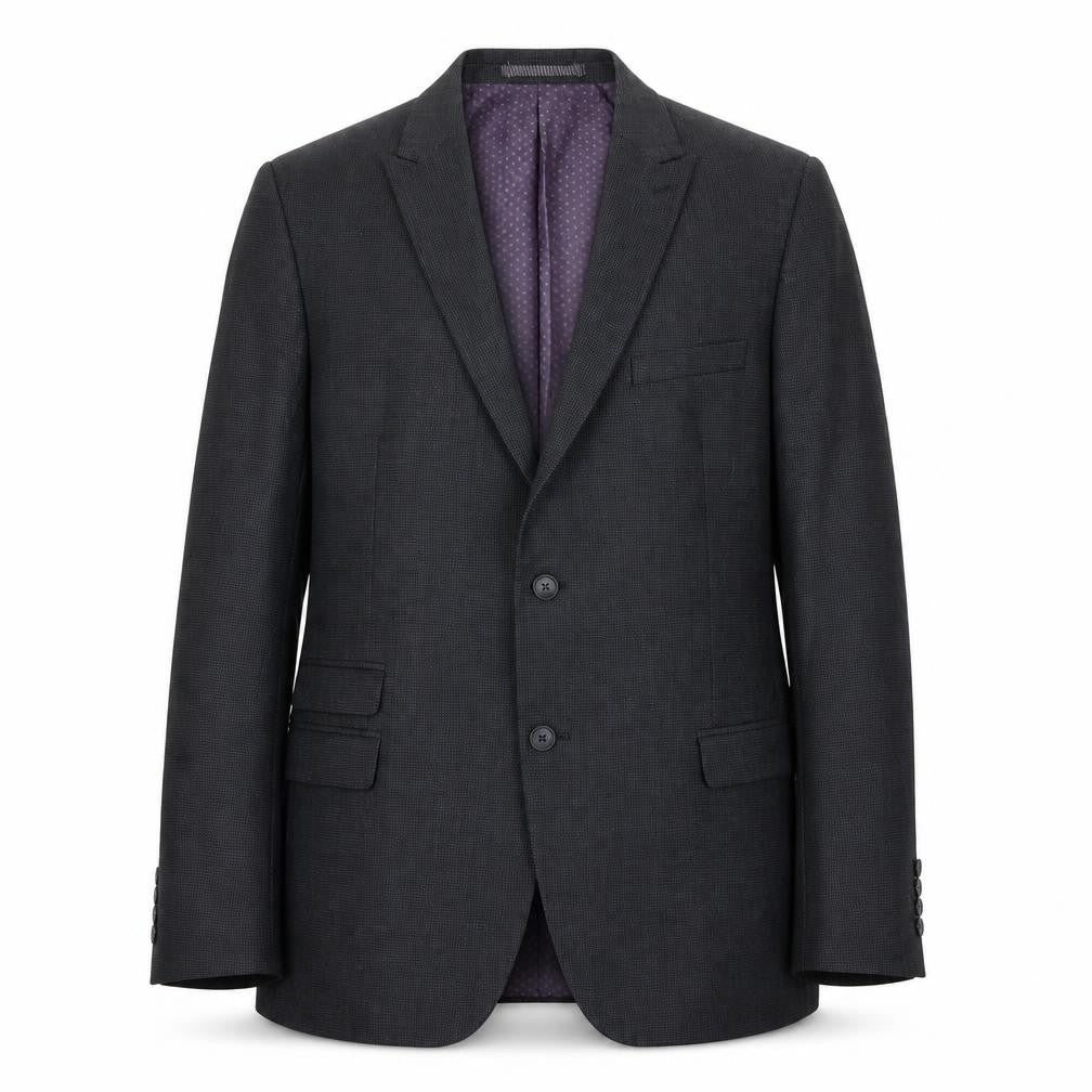 ONESIX5IVE Men's Grey Regular Blazer Size 44R