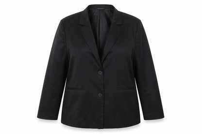 Collusion Women's Black Blazer, Size 18, Notch Lapel
