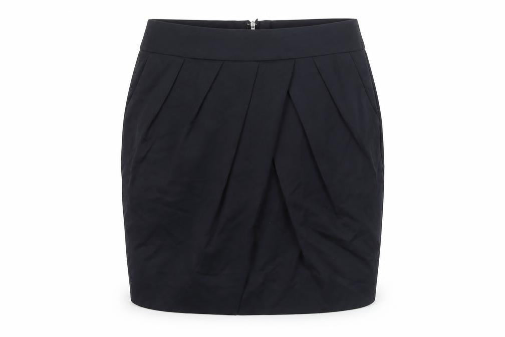 Mango Women's Black Pencil Skirt Size 10, Polyester Blend