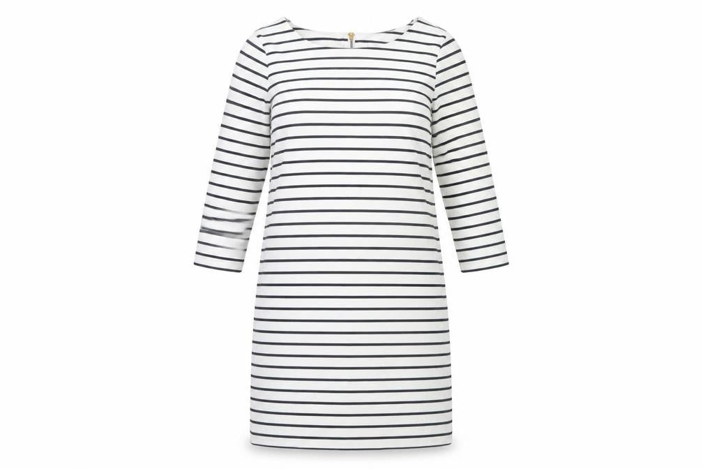 Vila Women's Striped Shift Dress, XS, Multicoloured