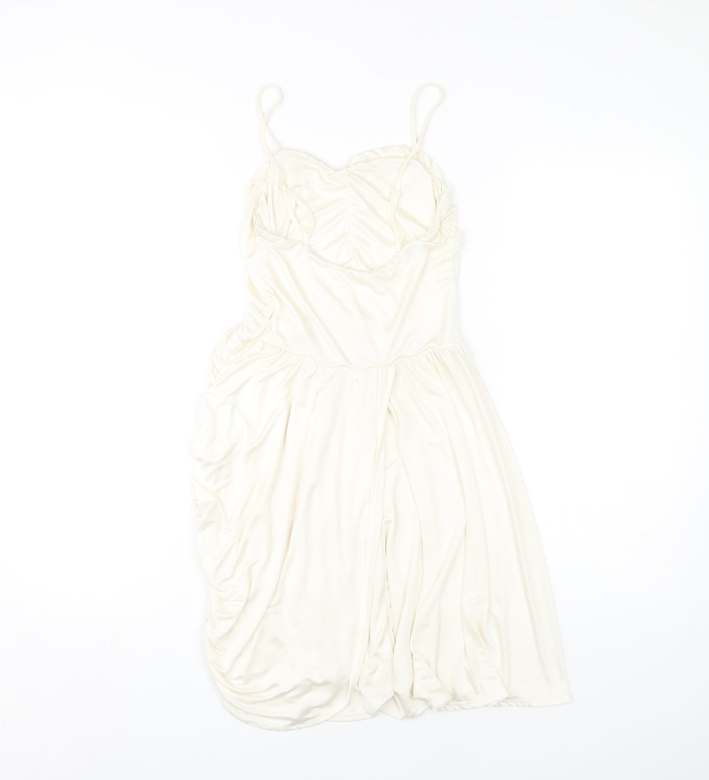 ASOS Women’s Ivory Sleeveless Dress Size 10