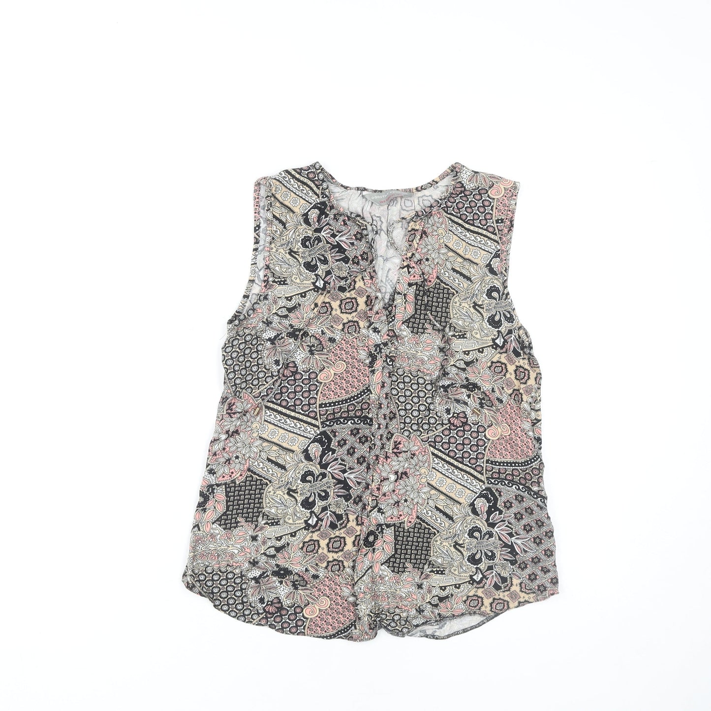 Dorothy Perkins Women's Multicoloured Paisley Blouse Size 6