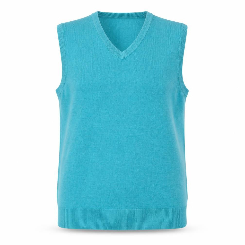 Atlantic Bay Unisex Green Wool Blend Vest L