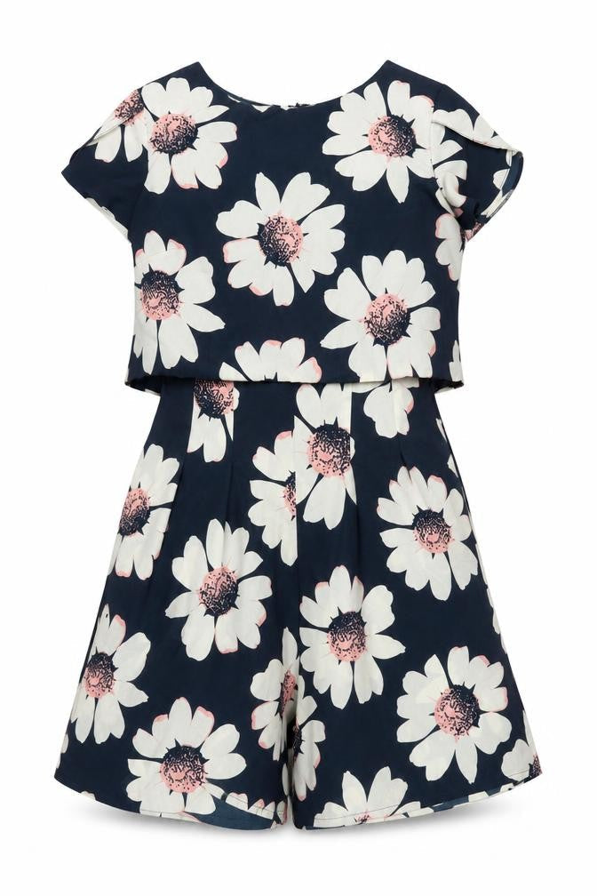 Rochelle Humes Women's Floral Playsuit, Size 10, Multicoloured