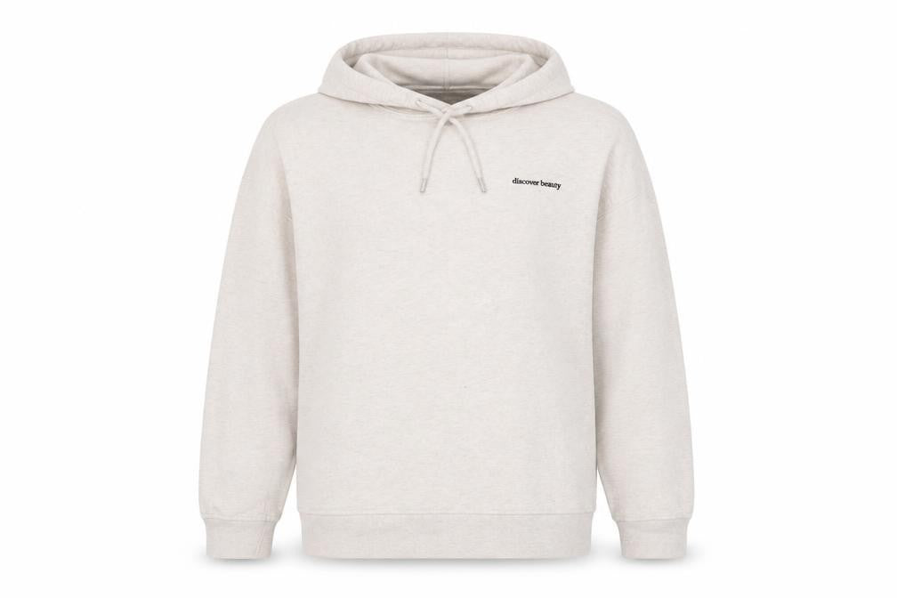 H&M Women’s Beige Pullover Hoodie, Size S