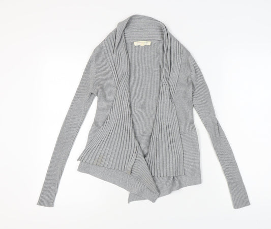 Esprit Women's Grey Open Front Cardigan - Size M - Casual Knit