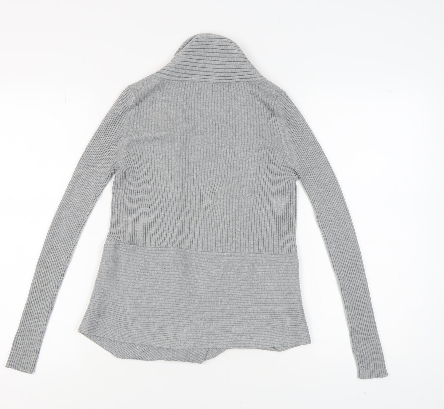 Esprit Women's Grey Open Front Cardigan - Size M - Casual Knit