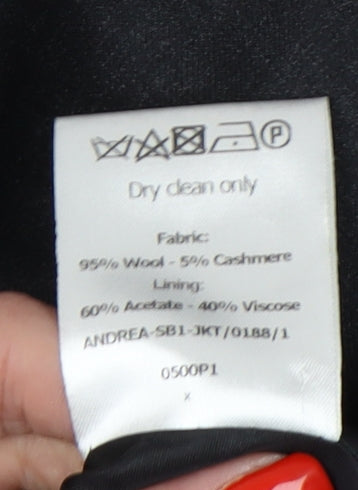 TM Lewin Women's Black Suit Jacket Size 12