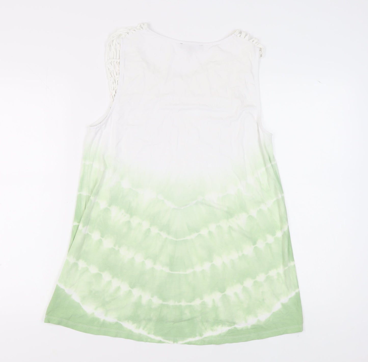 Yest Women's Green Sleeveless Tank Top UK 12