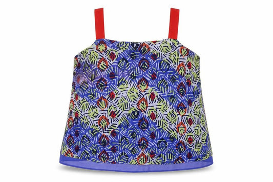 Next Women's Multicoloured Geometric Tank Top
