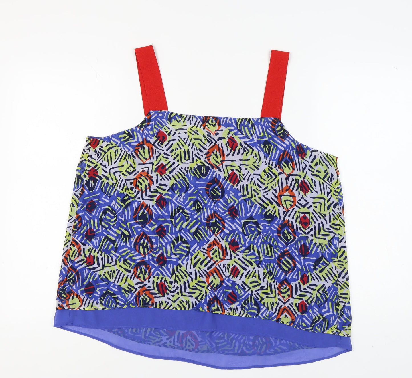 Next Women's Multicoloured Geometric Tank Top