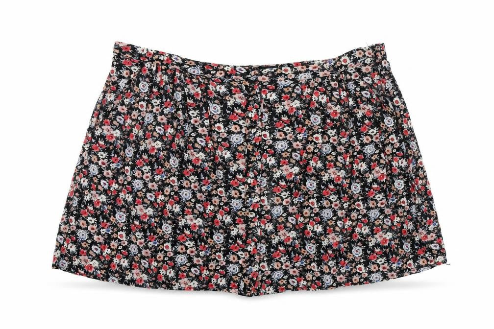 New Look Women's Multicoloured Floral Skirt Size 16