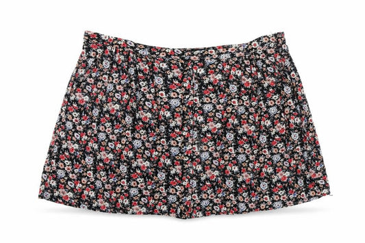 New Look Women's Multicoloured Floral Skirt Size 16