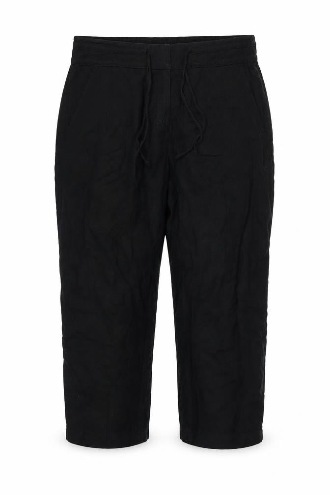 Next Women's Black Linen Trousers Size 12