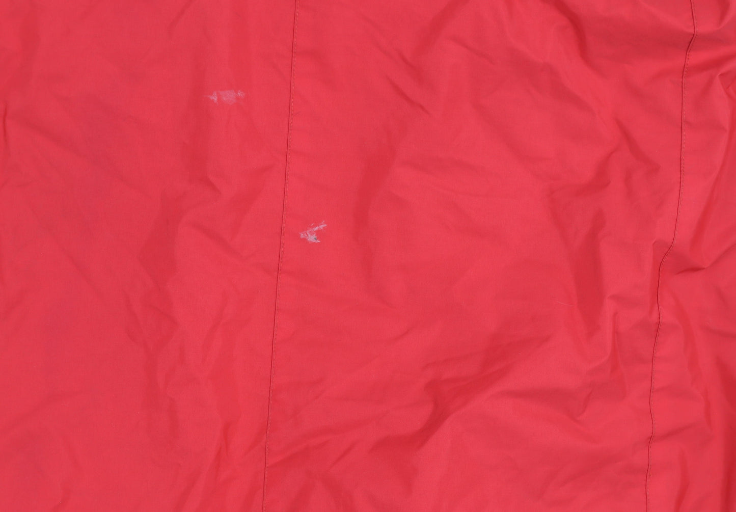 Decathlon Men's Red Puffer Jacket S, Hooded Outdoor