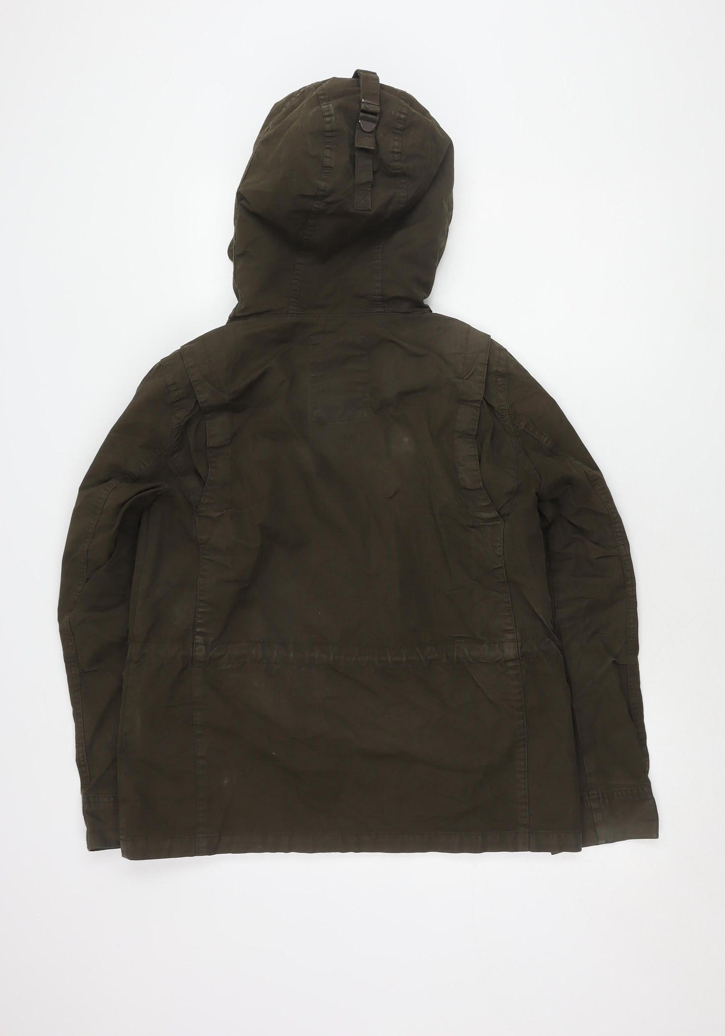 Gap Men's Green S Overcoat Hooded Casual Jacket