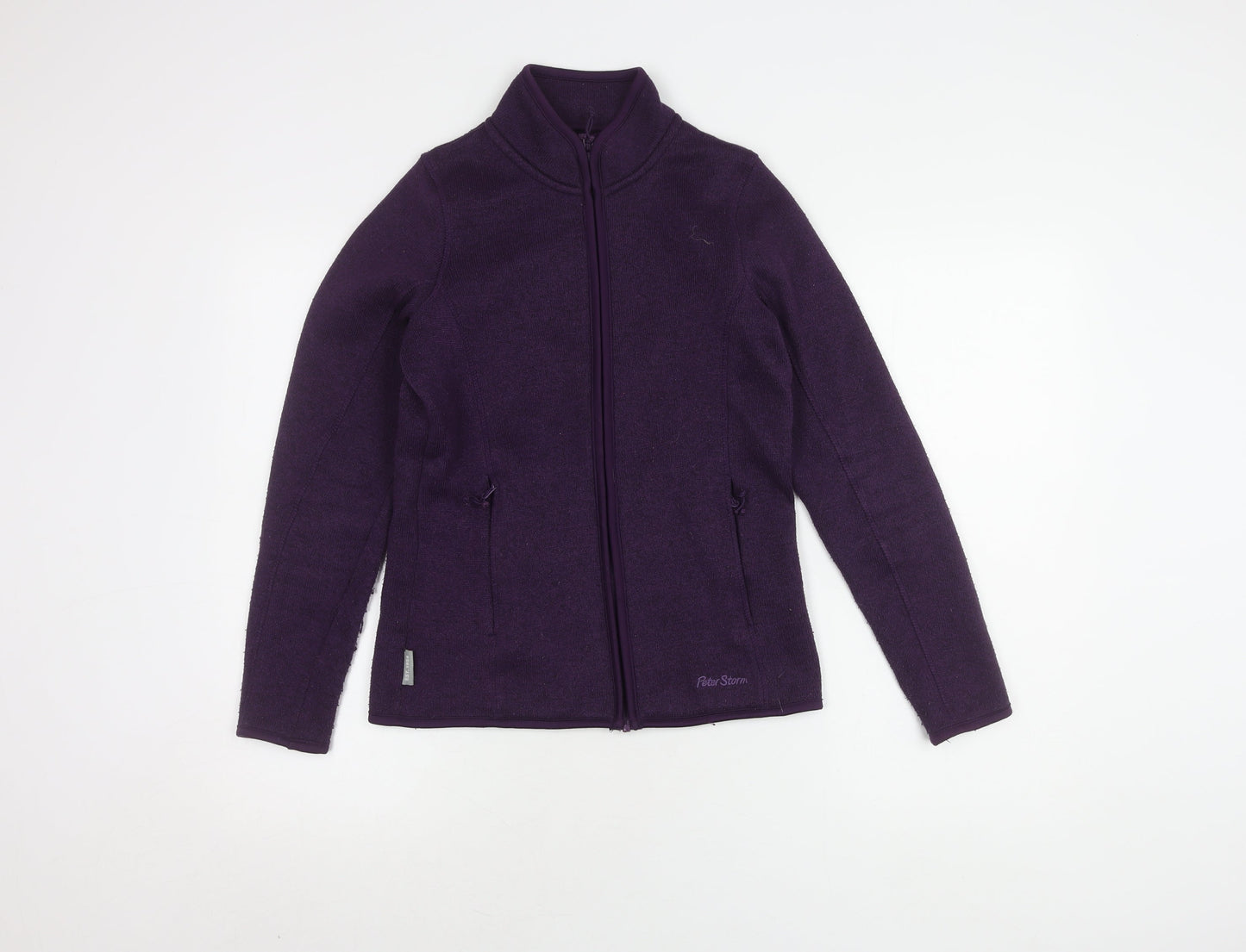 Peter Storm Women's Purple Full Zip Jacket Size 8