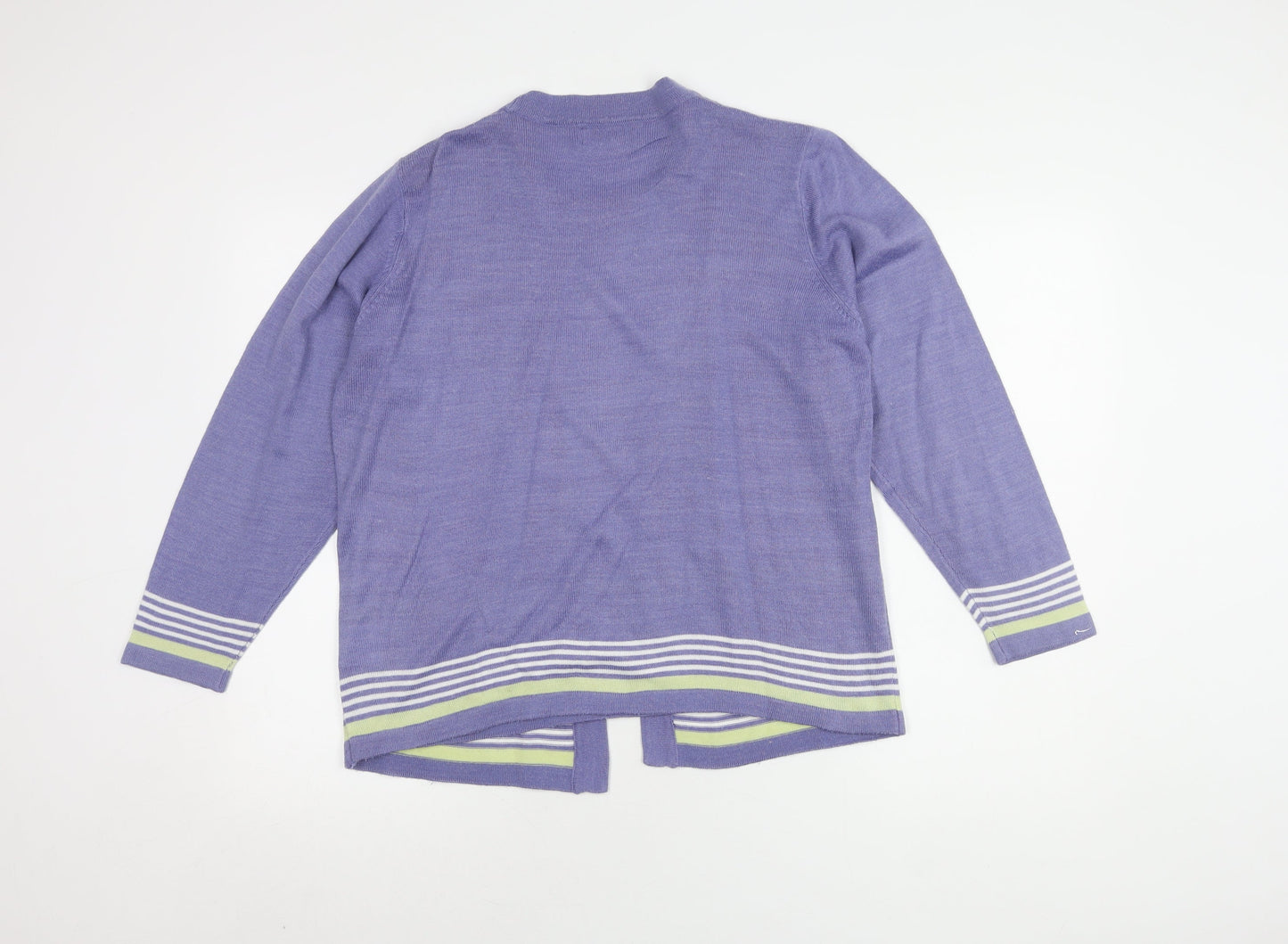 Honor Millburn Women's Purple Cardigan Size 14