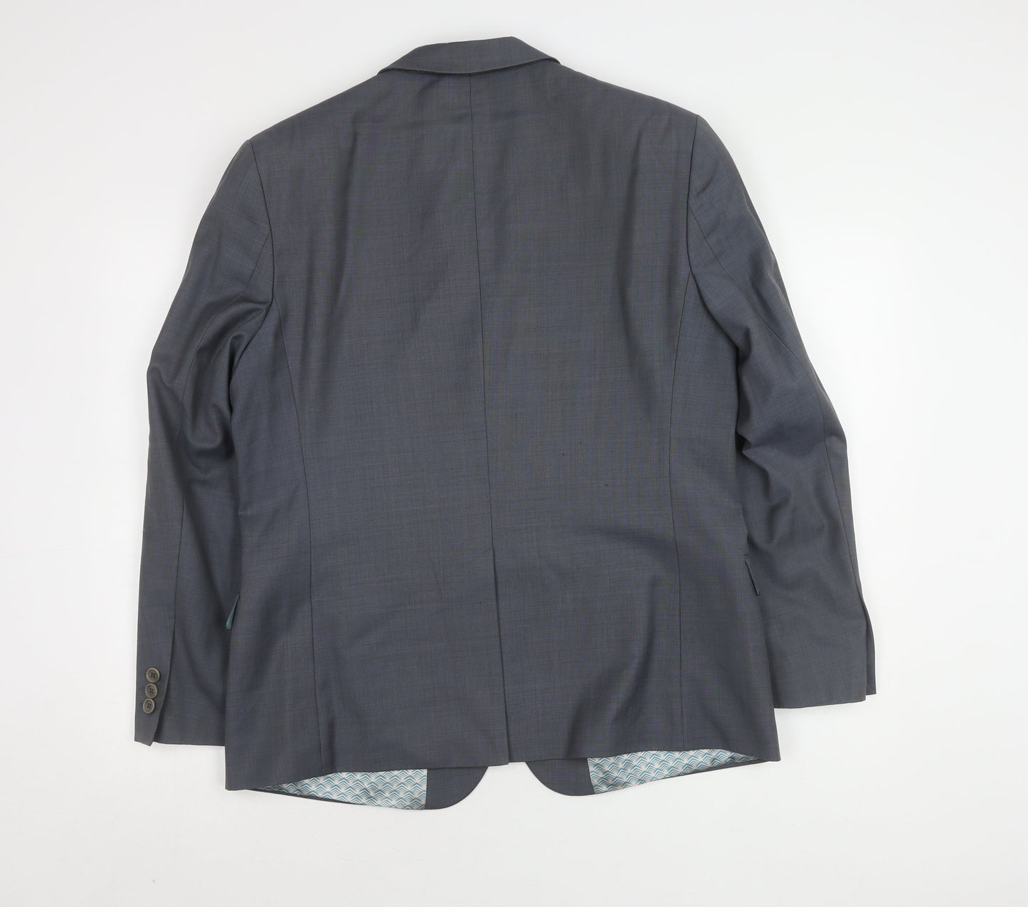 Ted Baker Men's Grey Blazer, 42S, Classic Formal Style