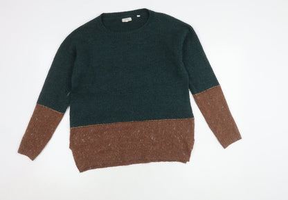 FatFace Women's Brown Green Pullover, UK 8