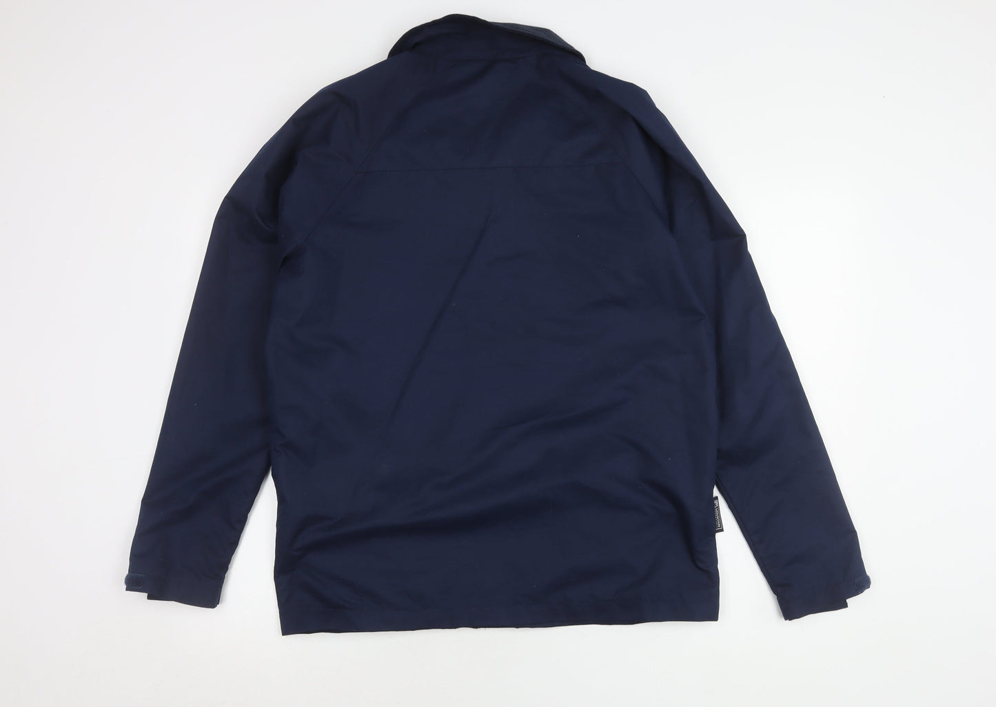 Mountain Essentials Men's Blue Jacket - S, Mid-Length, Outdoor