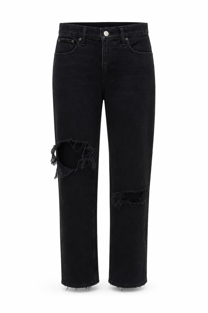 Abercrombie & Fitch Abercrombie & Fitch Black Straight Low Rise Jeans Size 2