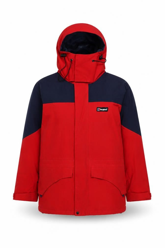 Berghaus Women's Red Waterproof Anorak Jacket Size 8