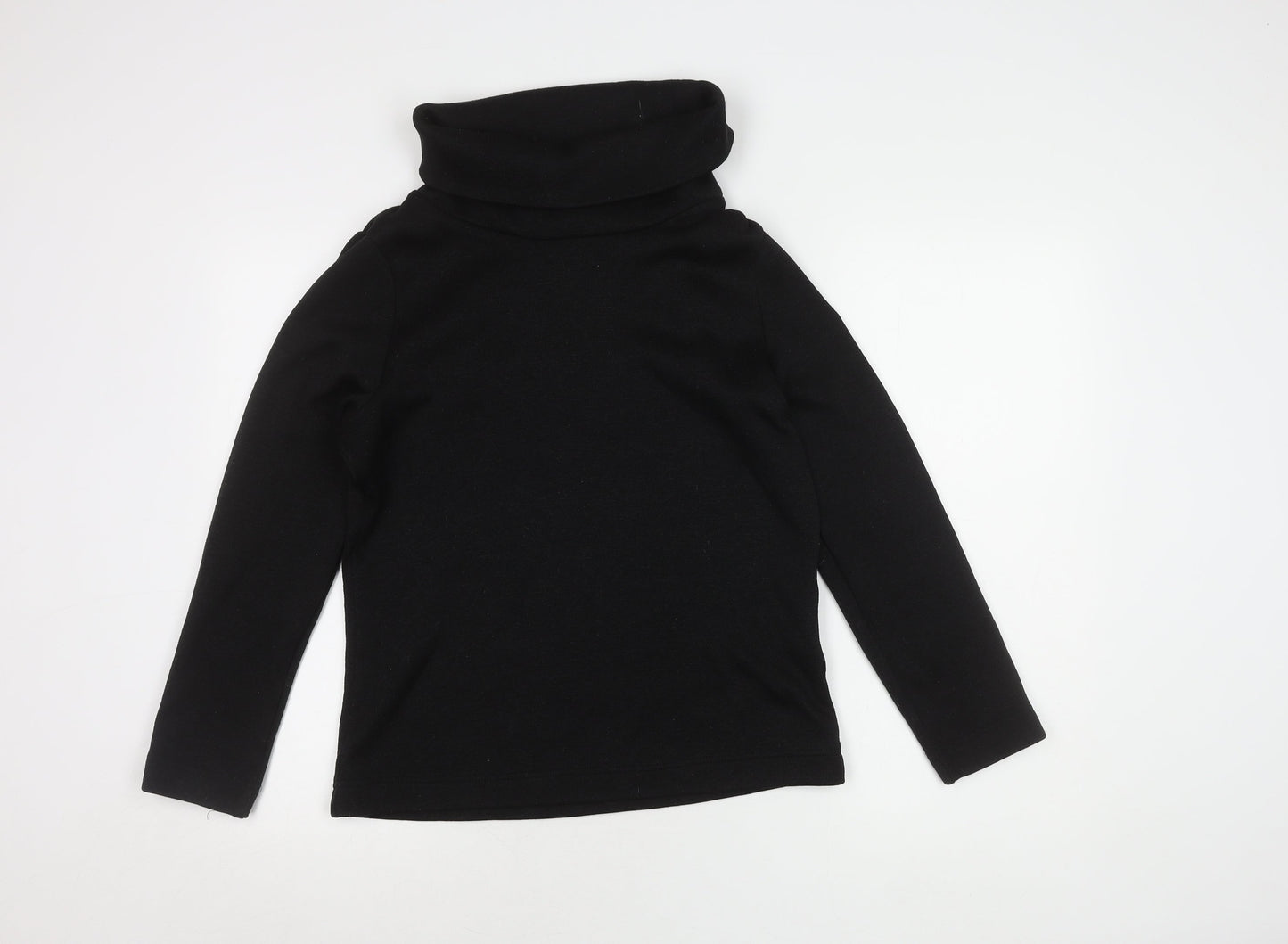 Regatta Women's Black Roll Neck Jumper, Size 10