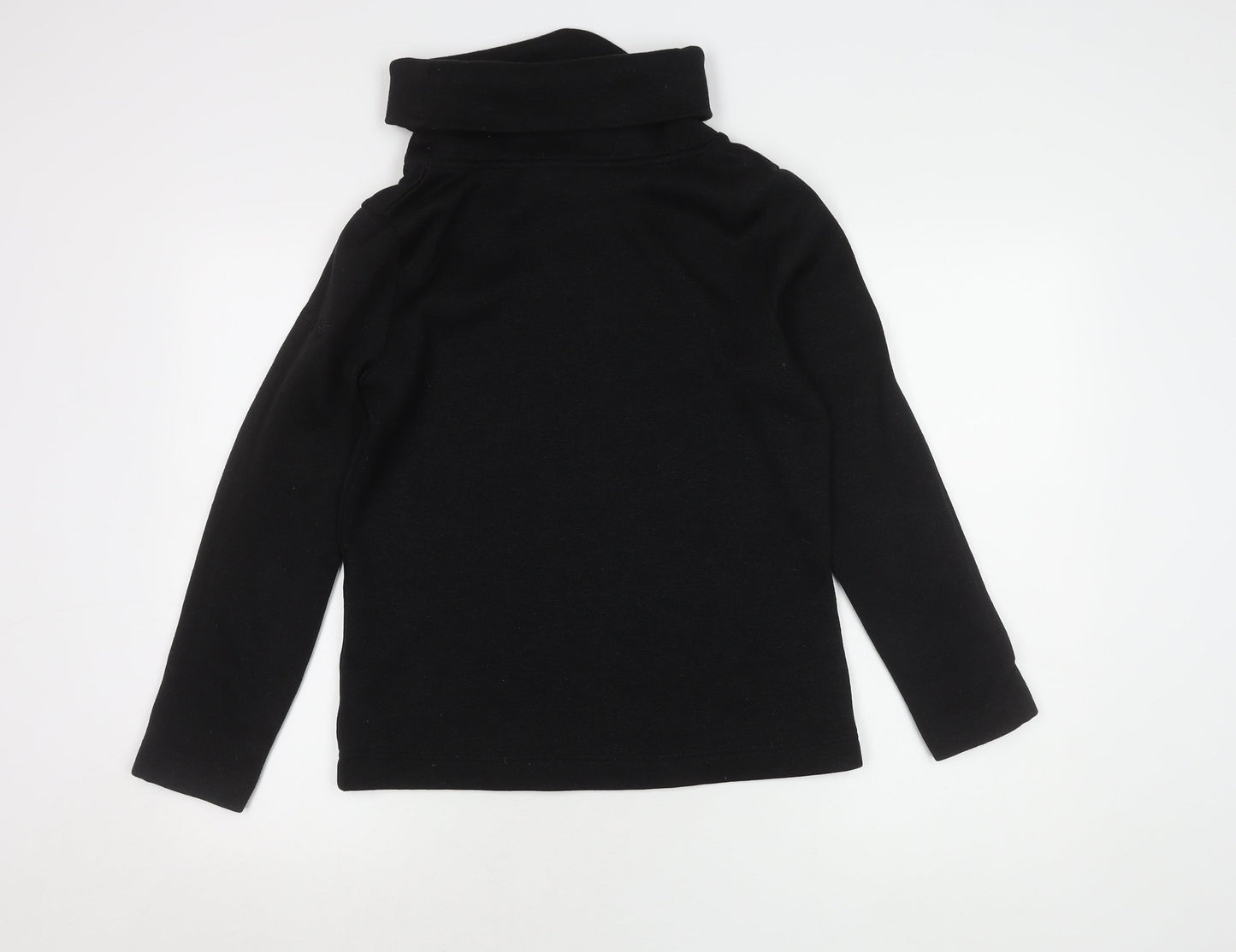 Regatta Women's Black Roll Neck Jumper, Size 10
