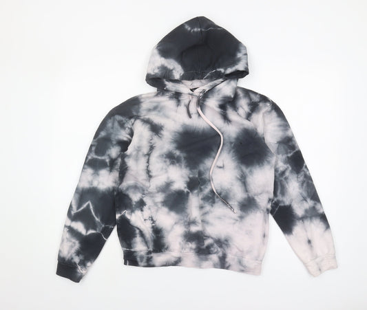 Boohoo Women's Multicoloured Tie-Dye Hoodie Size 8