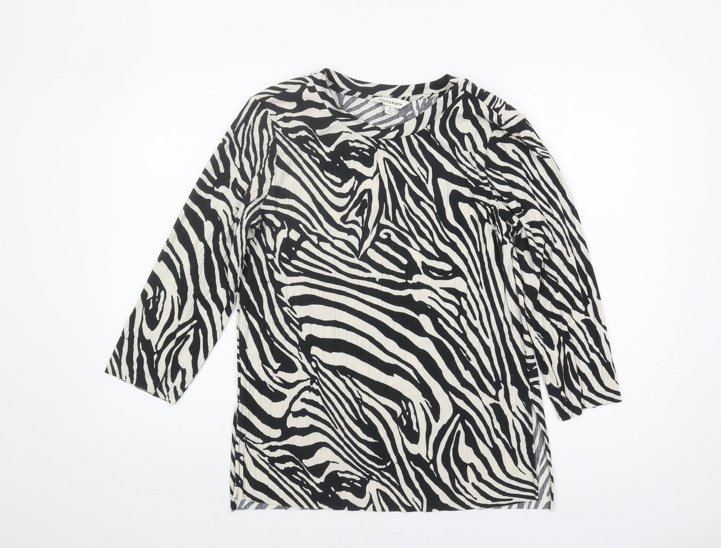 Marks and Spencer Women’s Multicoloured Animal Print Top Size 8