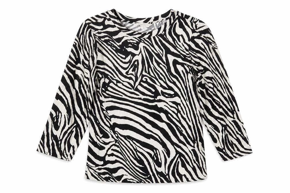 Marks & Spencer Women’s Multicoloured Animal Print Top Size 8