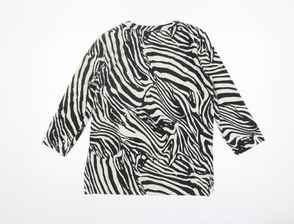 Marks & Spencer Women’s Multicoloured Animal Print Top Size 8