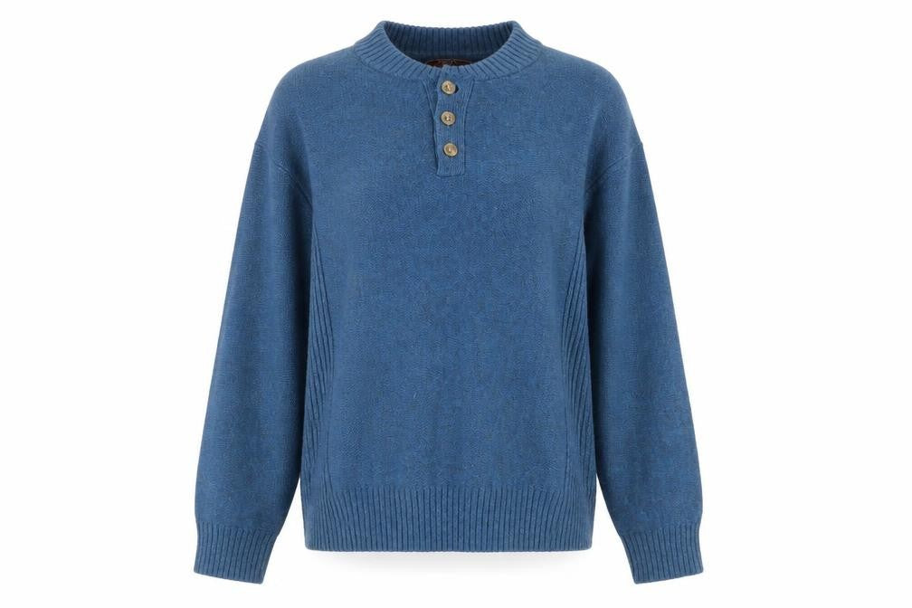 Next Women's Blue Henley Jumper Size S