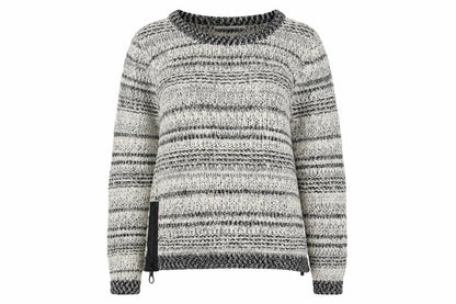TRULY Women's Multicoloured Chunky Knit Pullover XL