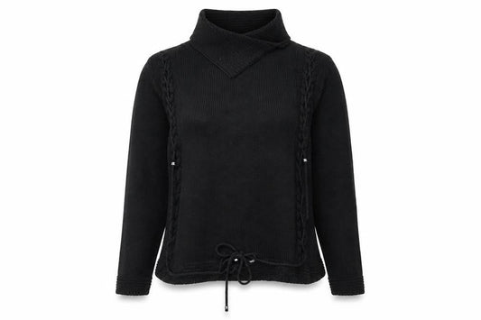 Roman Originals Women's Black Long Sleeve Knit Jumper