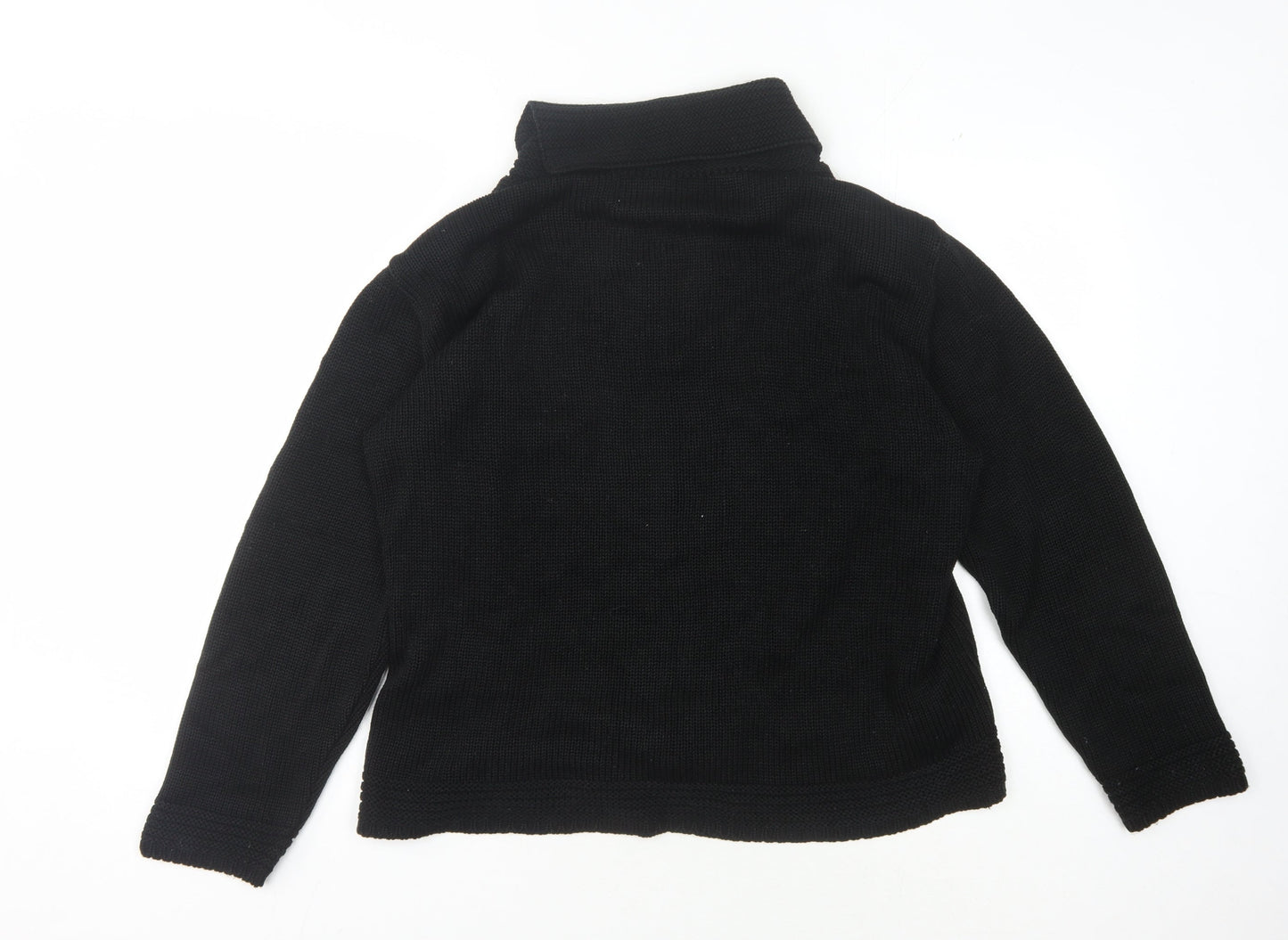 Roman Originals Women's Black Long Sleeve Knit Jumper