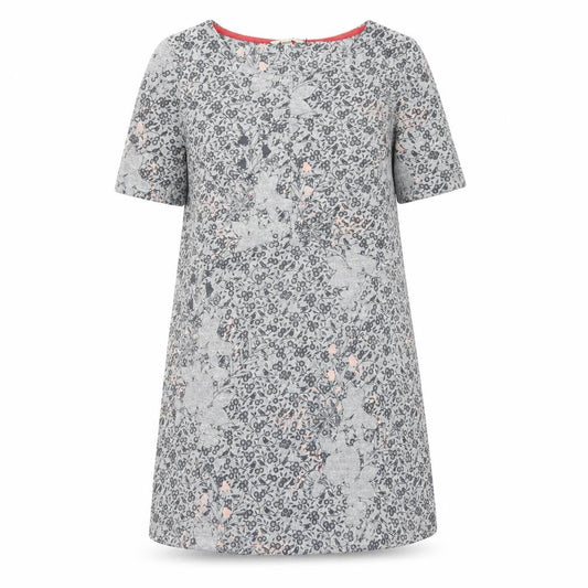 White Stuff Women's Grey Shift Dress Size 10