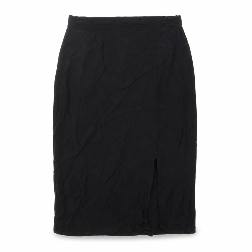 Hush Women's Black Long Pencil Skirt Size 6