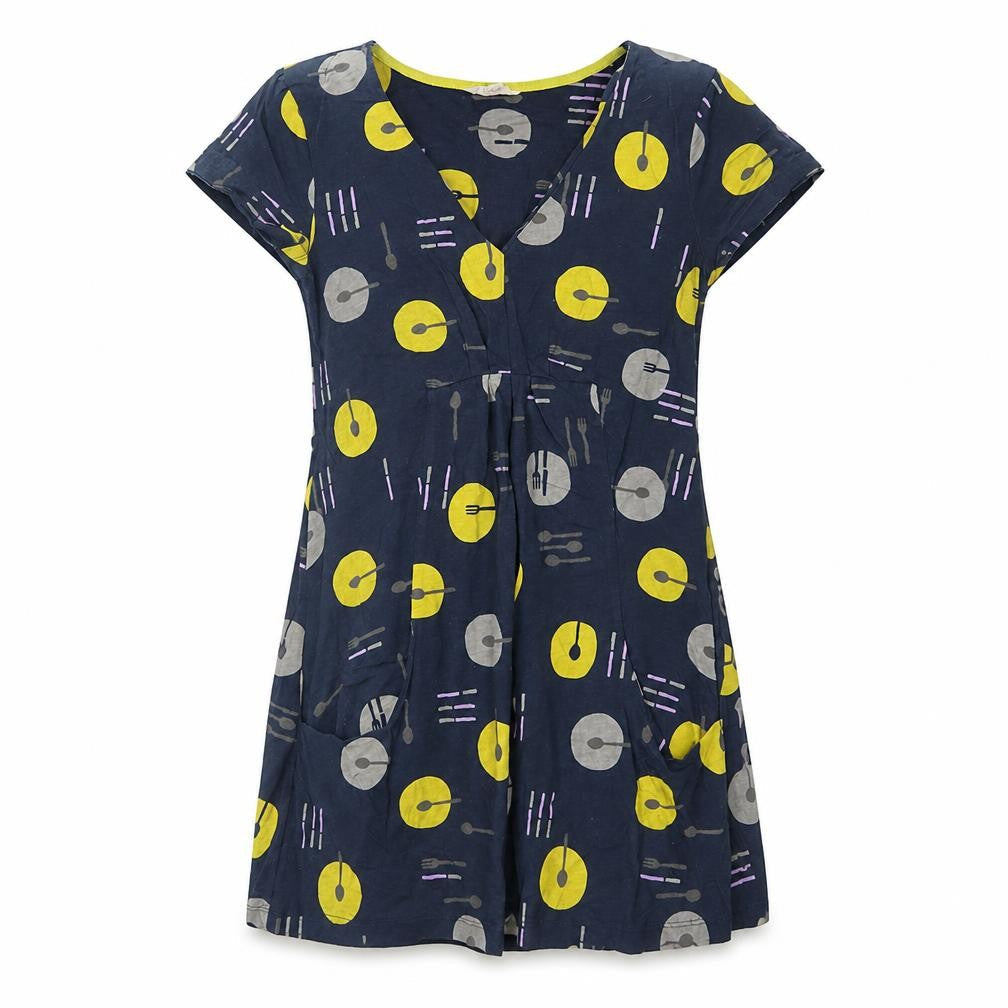 White Stuff Women’s Multicoloured Cotton Dress Size 10