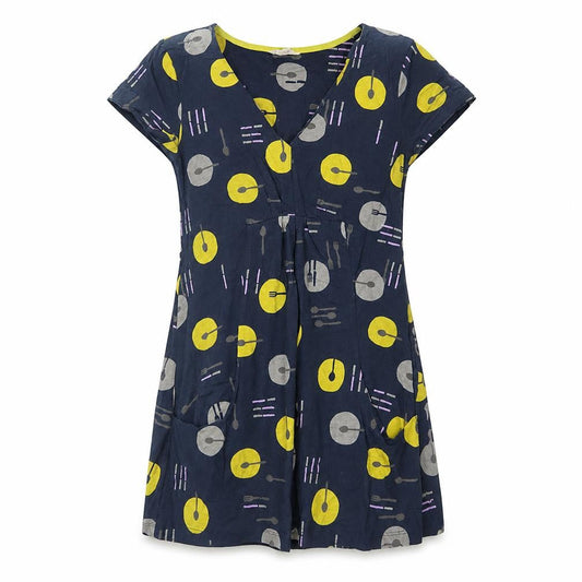 White Stuff Women’s Multicoloured Cotton Dress Size 10
