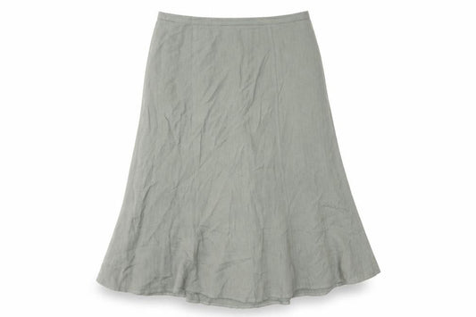 Eastex Women's Green Flare Midi Skirt Size 14