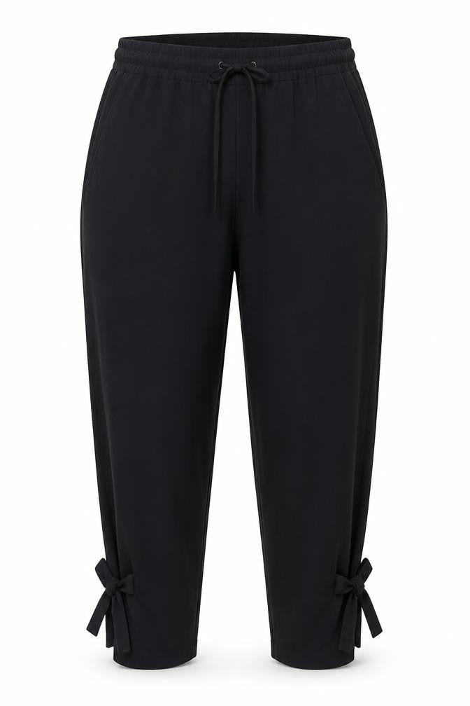 Vero Moda Women’s Black Casual Drawstring Trousers L