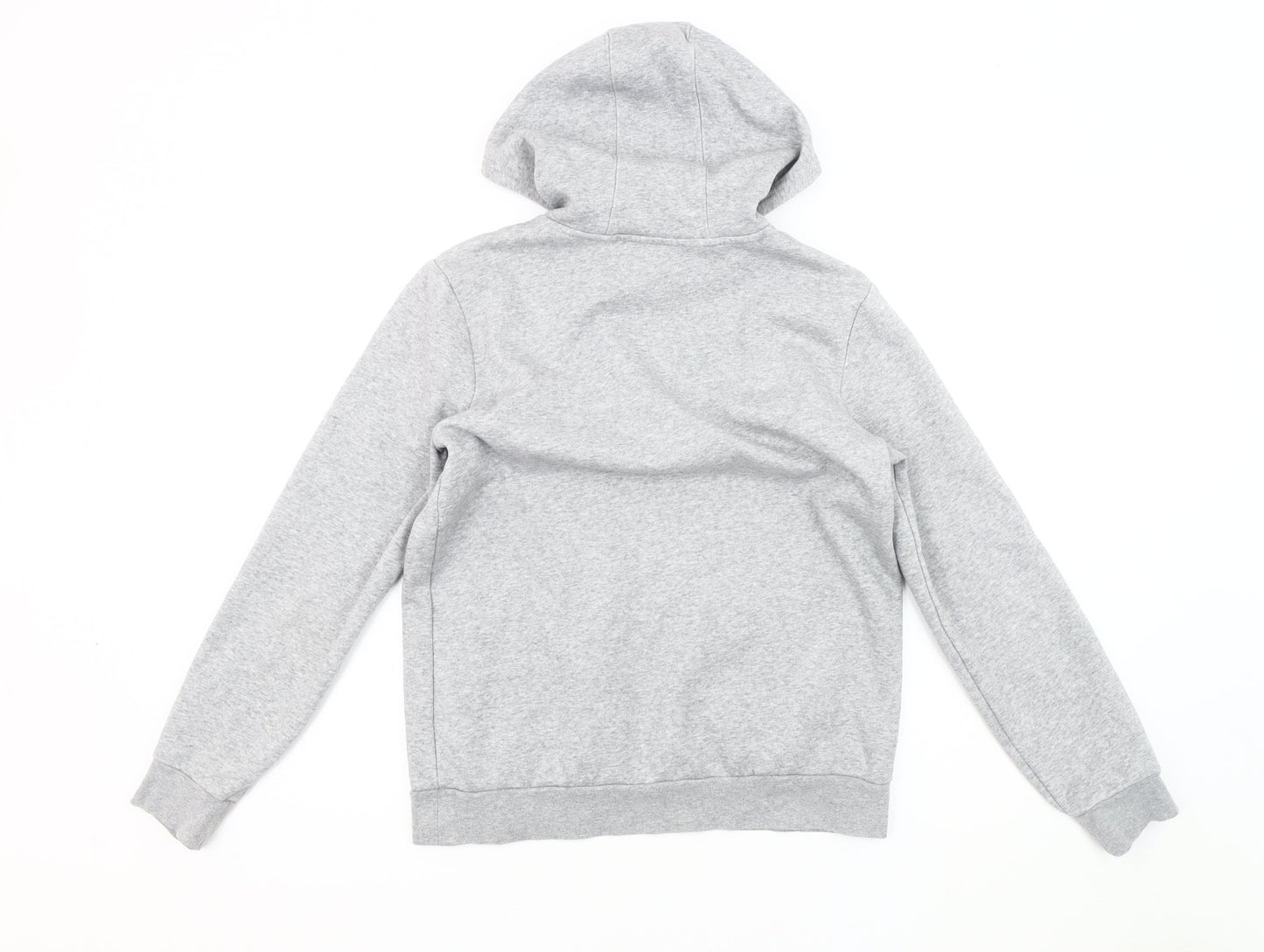 Adidas Boys Grey Pullover Hoodie Size 14 Regular Fit