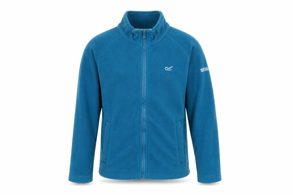 Regatta Boys Blue Fleece Jacket, 12 Years, Full Zip