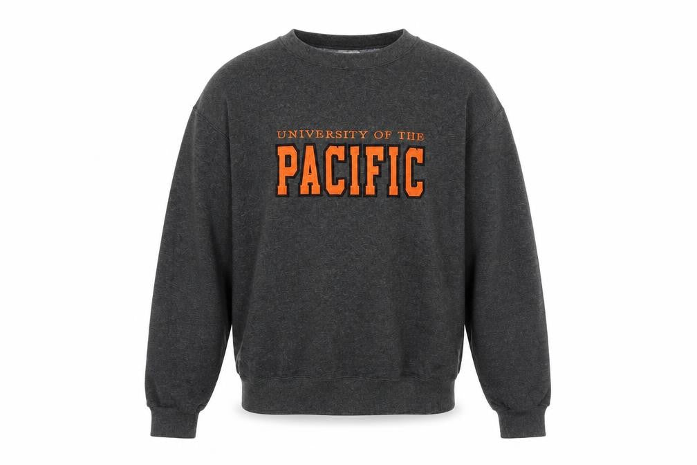 Champion Unisex Grey Pacific Sweatshirt, Size S, University Style