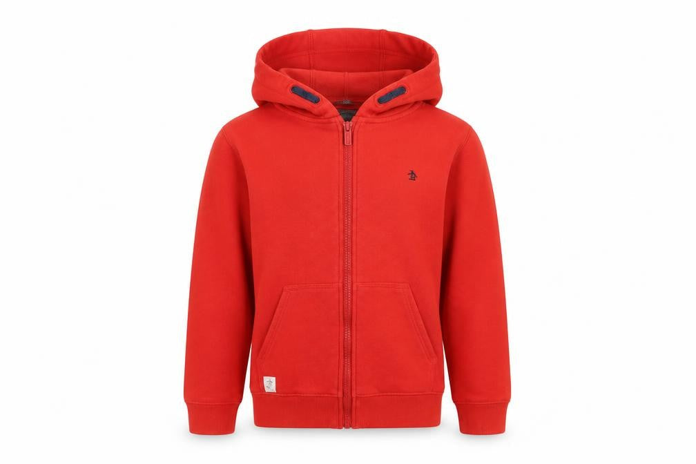 Penguin Boys Red Hoodie Jacket 12-13 Years