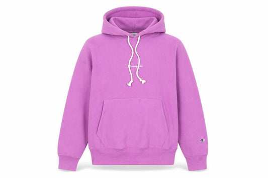 Champion Men's Purple Hoodie S - Logo, Hooded Pullover